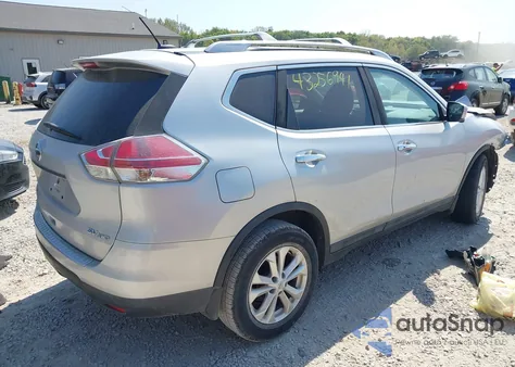 2016 Nissan Rogue Sv из США, поврежденный, VIN 5N1AT2MV3GC826004